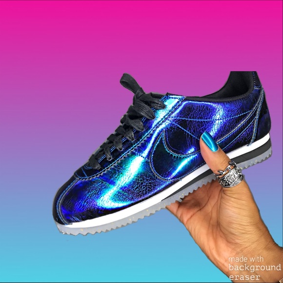 iridescent nike cortez